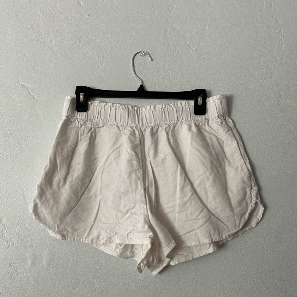 Universal Thread White Linen Shorts